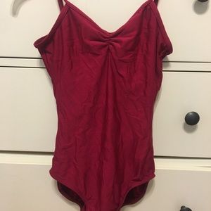Red Dance Leotard